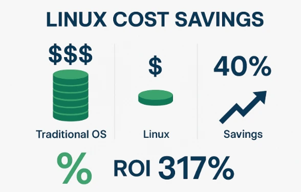 How can the Linux OS benefit your business? 2 Dramatic Cost Savings and Superior ROI