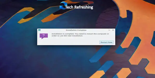 Kubuntu Restart 1