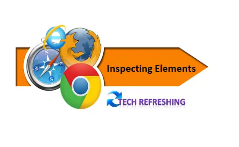 Web Browser Inspecting Elements