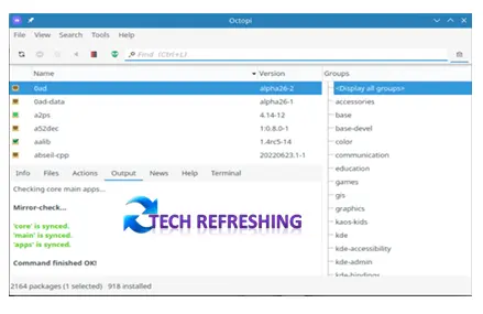 Octopi Package Management for KaOS