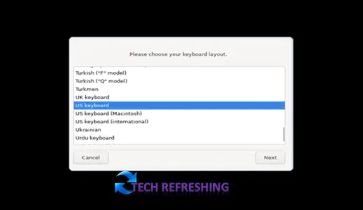 Megeia Select Keyboard Layout