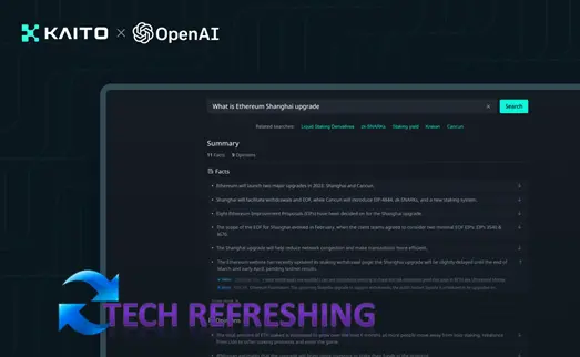 AI-Powered Search Engine for Crypto, Kaito, Raises $5.3 Million in Seed Round