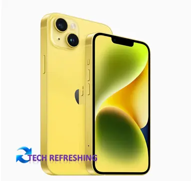 iPhone 14 Adds a Spring Touch with New Yellow Colorway. Image credit Iphone