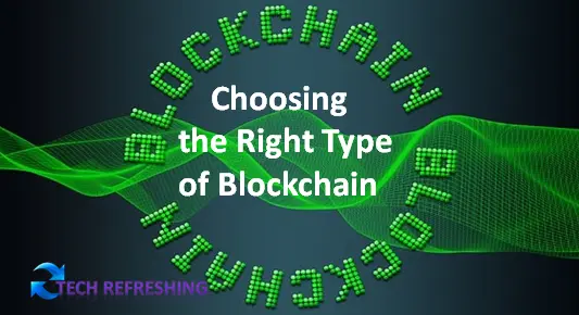 Choosing the Right Type of Blockchain