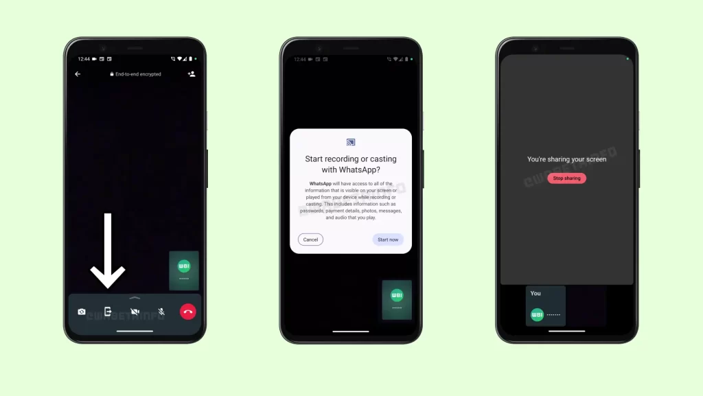 Meta Introduces Screen Sharing Feature in WhatsApp Beta for Android Devices