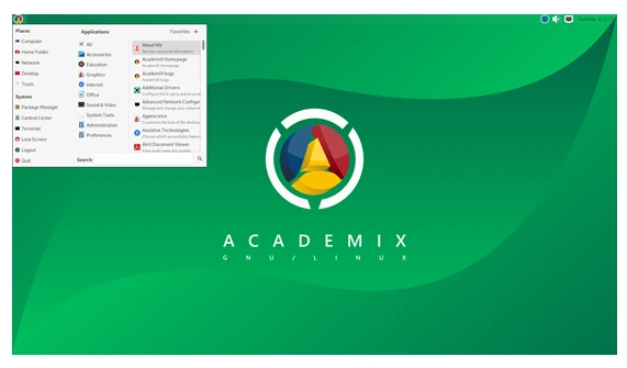 Exploring AcademiX GNU/Linux