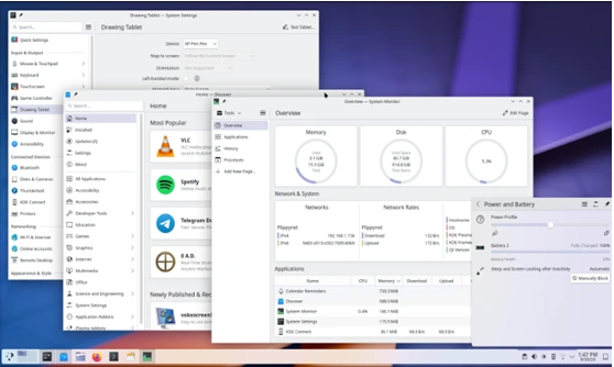 KDE Plasma Desktop Environment 2025