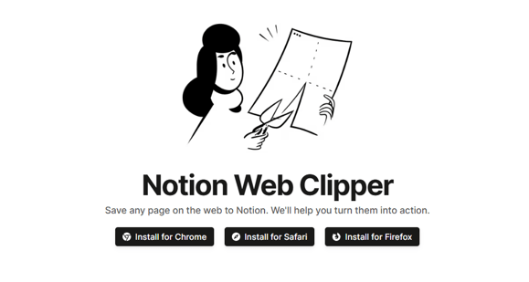 Pocket Shuts Down in July 2025: Top 10 Alternatives to Save Your Web Content 4 Notion Web Clipper
