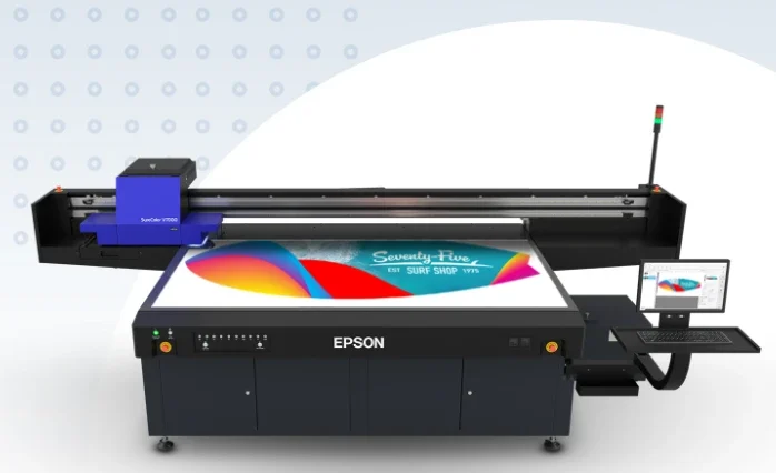 DTG vs DTF vs UV Printing: Which One Is Right for Your Business? 3 SureColor V-Series UV Flatbed Printers