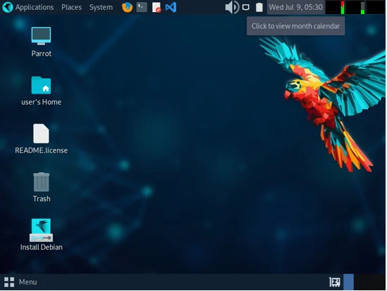 Introduction to Parrot OS 6.4