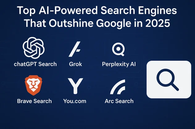 Top AI-Powered Search Engines That Outshine Google in 2025
