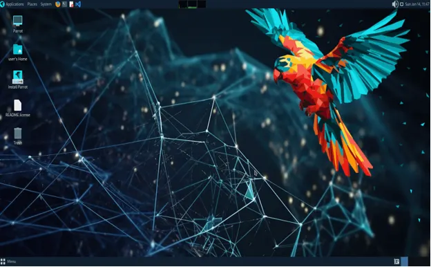 Top 5 Linux for Cybersecurity Professionals in 2025 3 Parrot Security OS: The Lightweight, Privacy-Focused Alternative