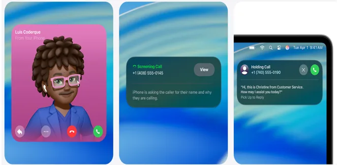 Phone App and Continuity Your iPhone on Your Mac