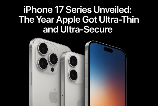 iPhone 17 Series Unveiled: The Year Apple Got Ultra-Thin and Ultra-Secure