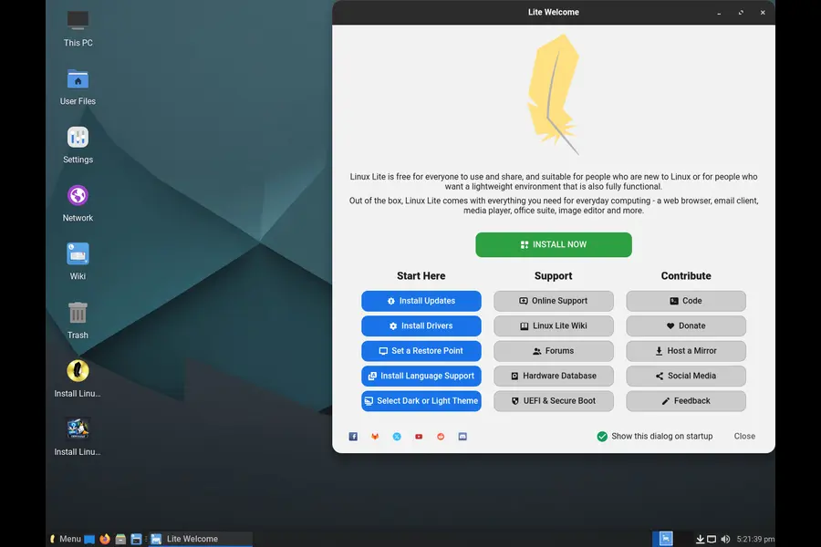 Linux Lite 8.0 — Best Overall Choice for Windows Refugees