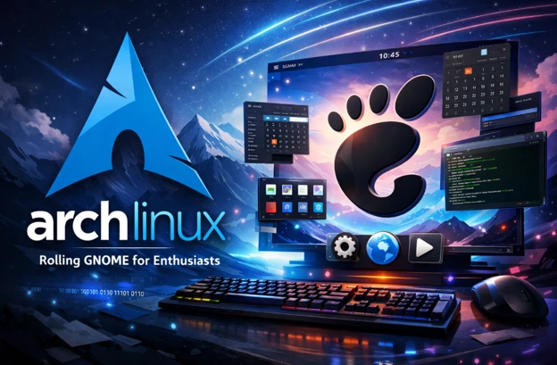 Arch Linux Rolling GNOME for Enthusiasts