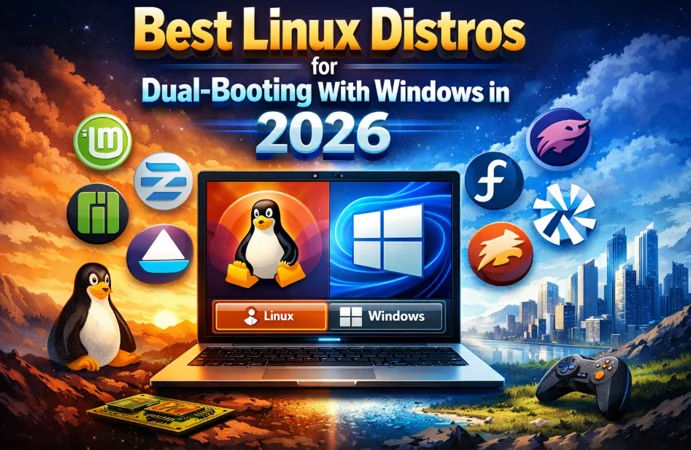 Best Linux Distros for Dual-Booting With Windows in 2026 2 Best Linux Distros for Dual-Booting With Windows in 2026