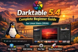 Darktable 5.4 Complete Beginner Guide for Linux Users (2026)