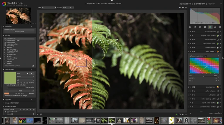 Edit Your First RAW in Darktable 5.4