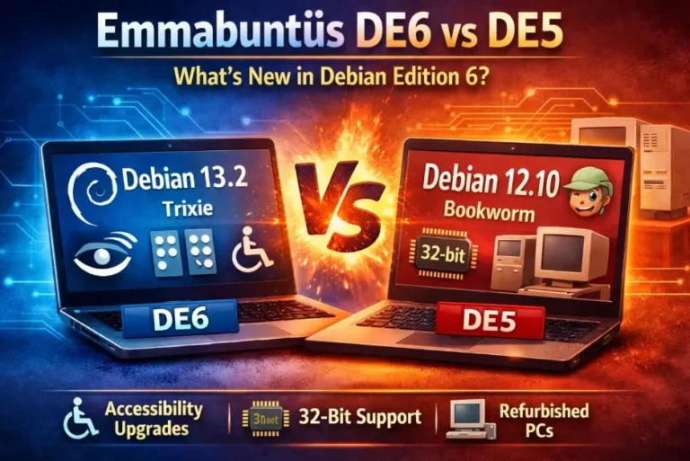 Emmabuntüs Debian Edition 6 vs DE5: What's New in 2025?