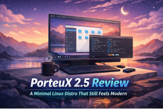 PorteuX 2.5 Review: A Minimal Linux Distro That Still Feels Modern 7 PorteuX 2.5 Review