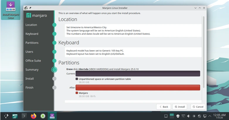 Installing Manjaro 26 Anh-Linh – A Beginner's Guide to the Latest Rolling Release 7 Final Review & Installation