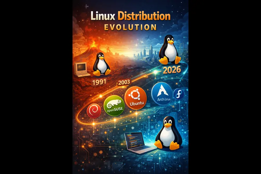 Linux Distribution Evolution