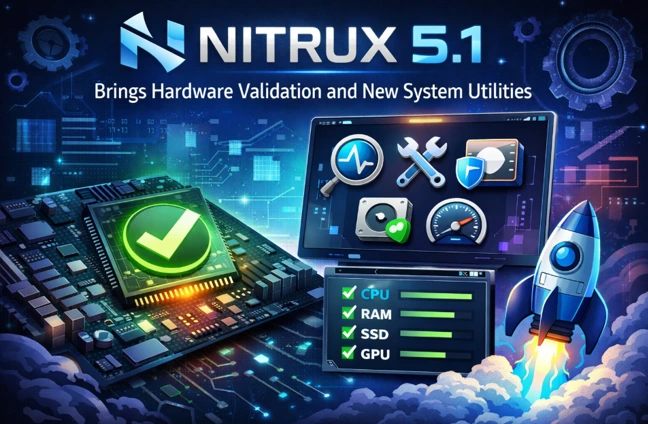 Nitrux 5.1 Brings Hardware Validation and New System Utilities