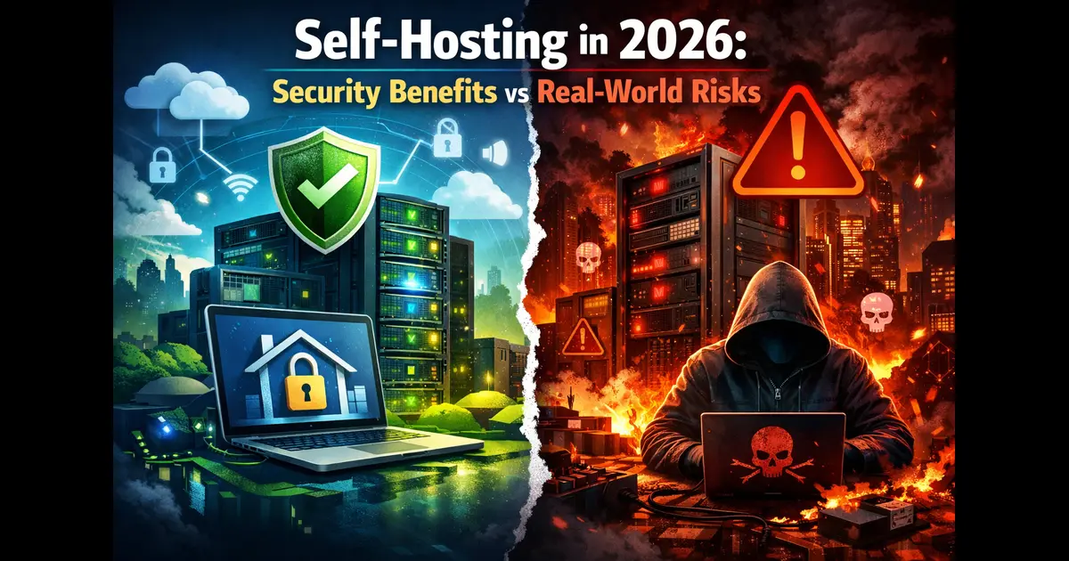 Self-Hosting in 2026: Security Benefits vs Real-World Risks
