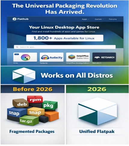 Why Distro Hopping Makes Less Sense in 2026 2 The Universal Packaging Revolution Has Arrived