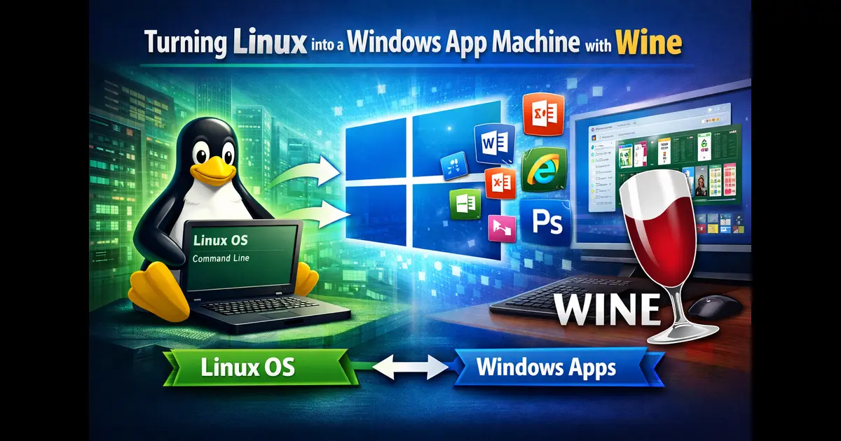 Turning Linux into a Windows App Machine with Wine