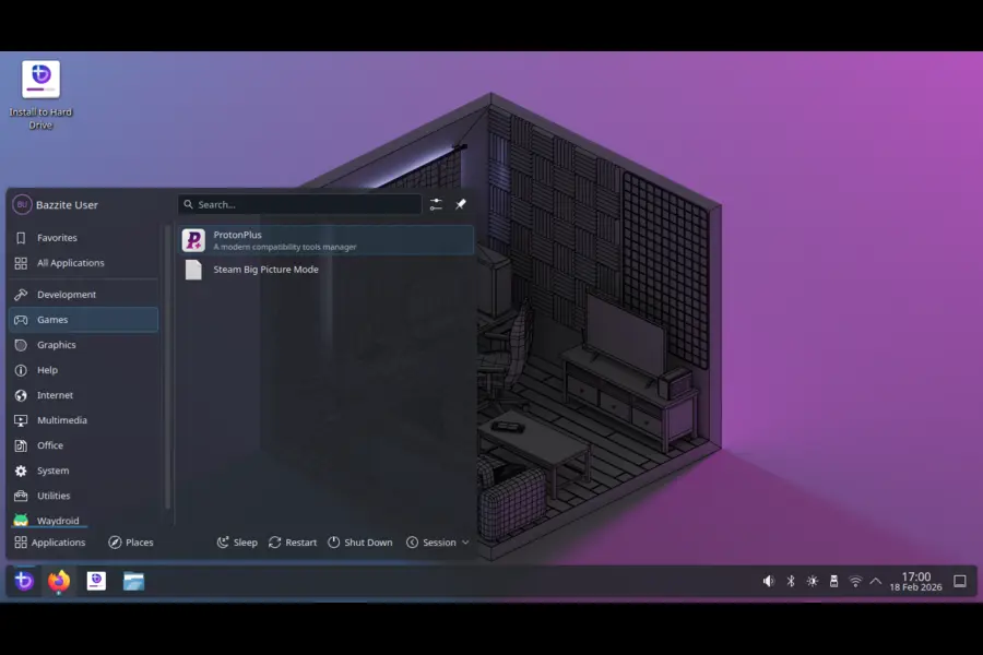 Steam-Ready Linux Distros That Just Work (2026 Edition) 2 Bazzite — My Top Pick