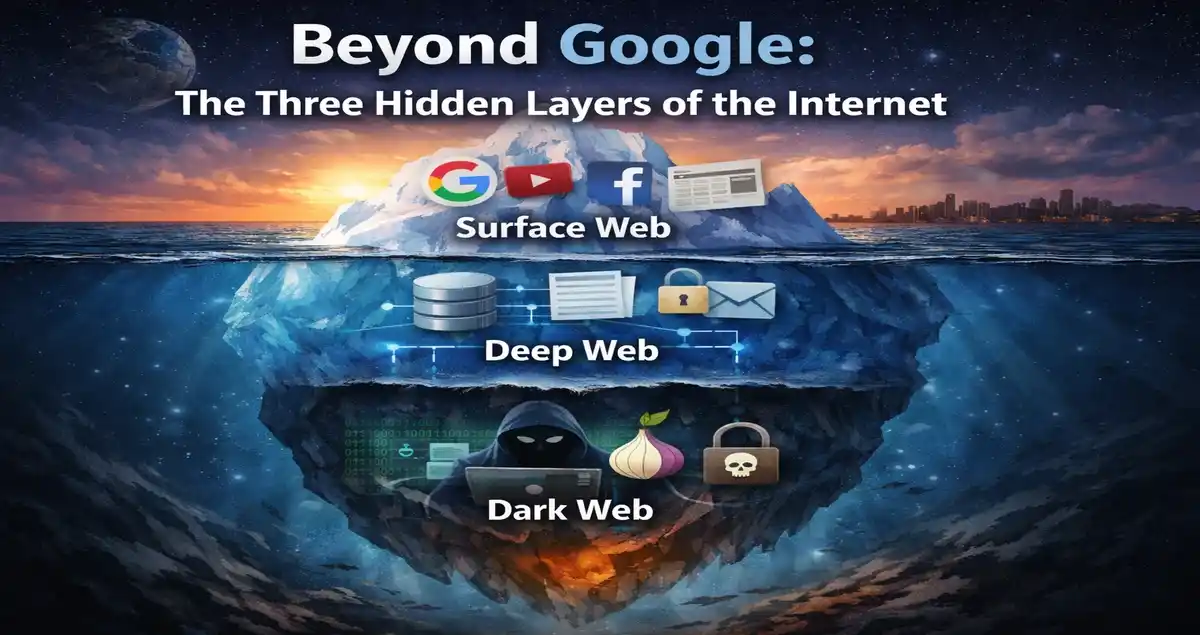 Beyond Google: The Three Hidden Layers of the Internet