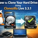 How to Clone Your Hard Drive Using Clonezilla Live 3.3.1