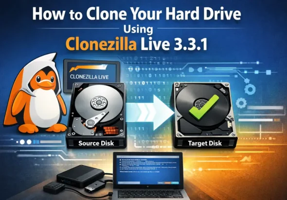 How to Clone Your Hard Drive Using Clonezilla Live 3.3.1 19 How to Clone Your Hard Drive Using Clonezilla Live 3.3.1