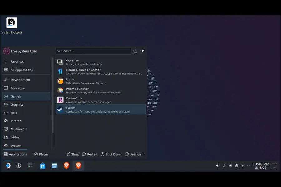 Steam-Ready Linux Distros That Just Work (2026 Edition) 4 Nobara Linux — The Streamer's Distro
