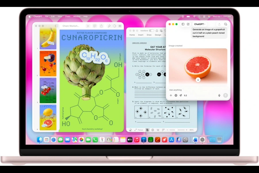 13-inch Liquid Retina display offers 2408 x 1506 resolution