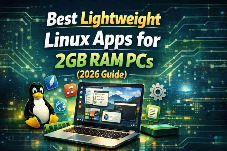 Best Lightweight Linux Apps for 2GB RAM PCs (2026 Guide) 28 Best Lightweight Linux Apps for 2GB RAM PCs
