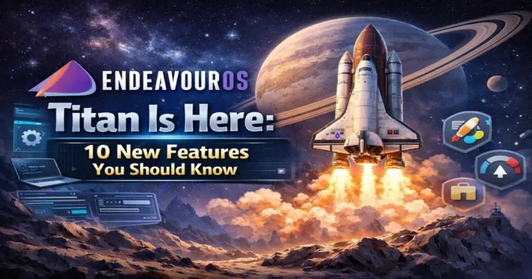 EndeavourOS Titan Is Here: 10 New Features You Should Know 14 EndeavourOS Titan Is Here 10 New Features You Should Know