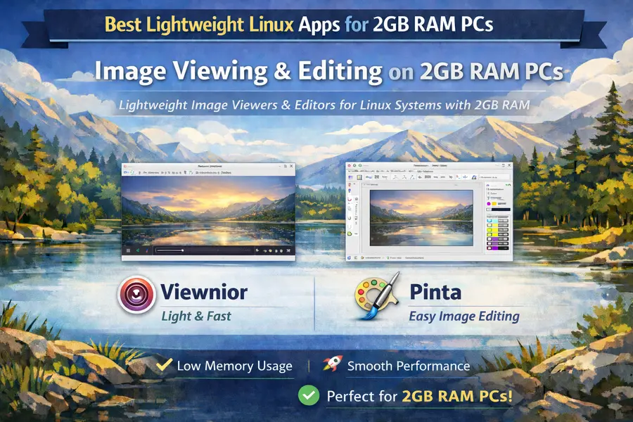 Image Viewing & editing on 2gb ram pcs