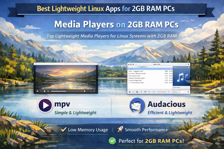 Media Players on 2gb ram pcs