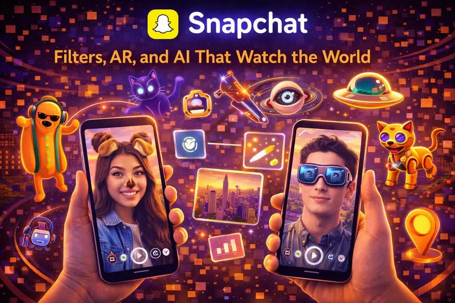 Snapchat — Filters, AR, and AI That Watch the World