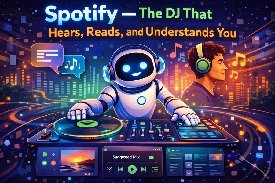 Spotify — The DJ That Hears, Reads, and Understands You