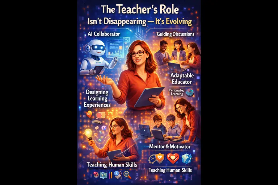The Teacher's Role Isn't Disappearing — It's Evolving