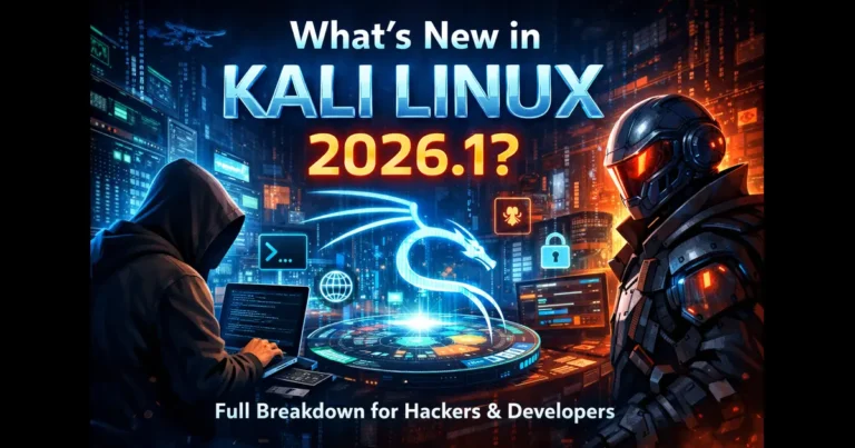 What's New in Kali Linux 2026.1? Full Breakdown for Hackers & Developers 18 What's New in Kali Linux 2026.1? Full Breakdown for Hackers & Developers
