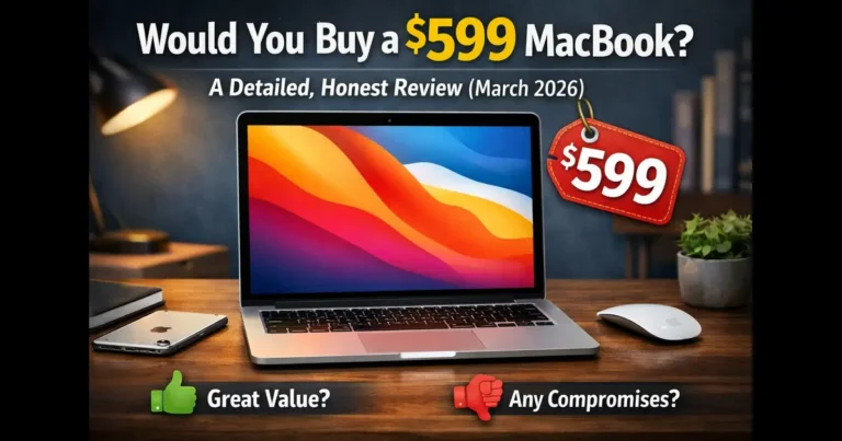 Would You Buy a $599 MacBook? A Detailed, Honest Review (March 2026) 27 Would You Buy a $599 MacBook? A Detailed, Honest Review (March 2026)