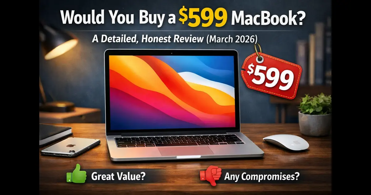 Would You Buy a $599 MacBook? A Detailed, Honest Review (March 2026)