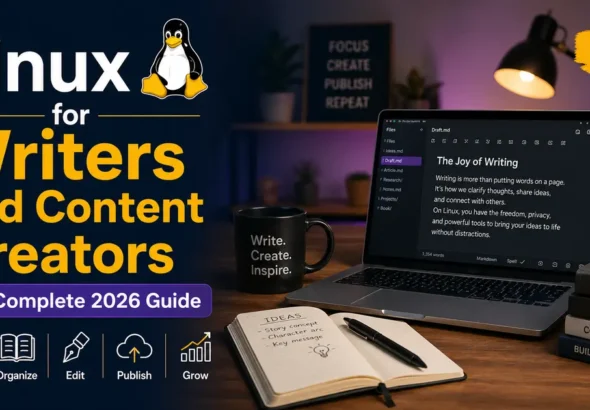 Linux for Writers and Content Creators: The Complete 2026 Guide