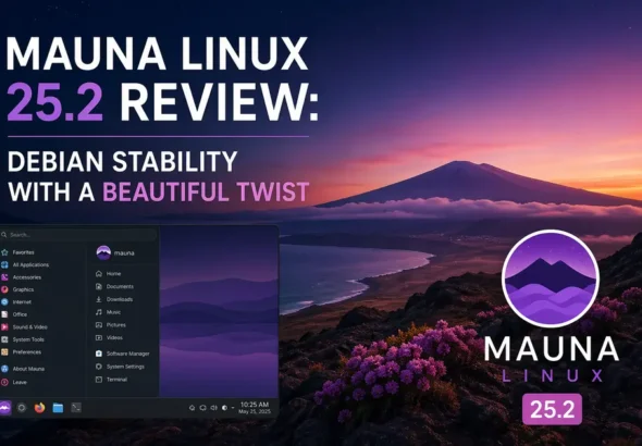 Mauna Linux 25.2 Review: Debian Stability With a Beautiful Twist