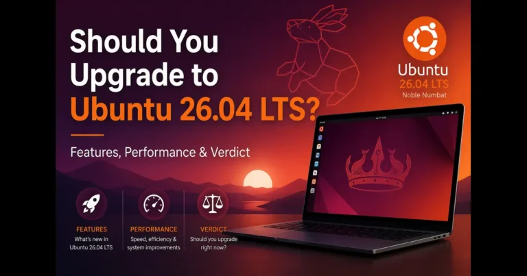 Should You Upgrade to Ubuntu 26.04 LTS Features, Performance & Verdict